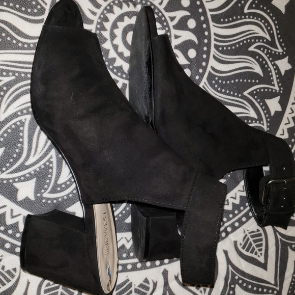 Nine West peep toe sling back mules size 7.5 - Picture 4 of 7